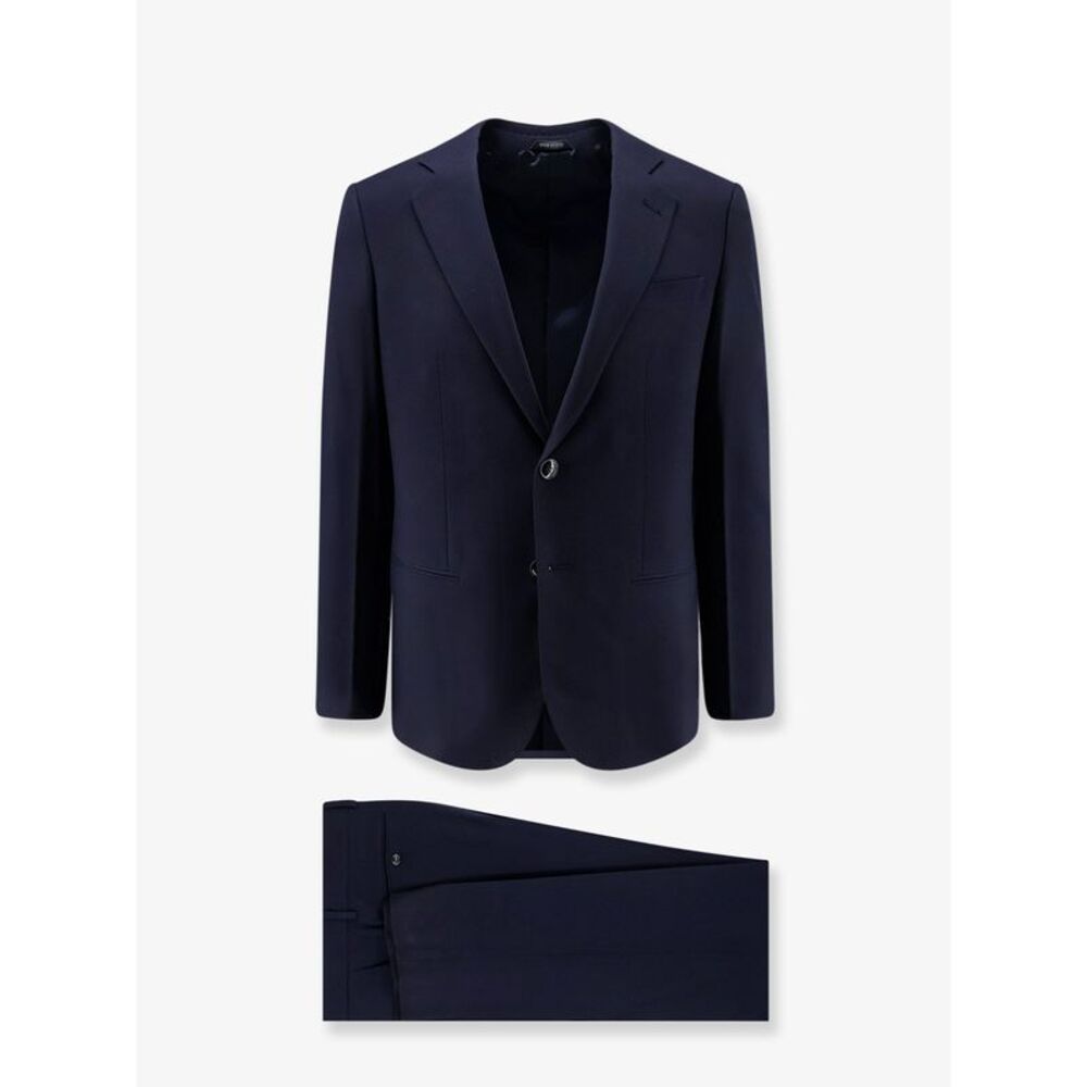 Giorgio Armani Men Soho Line Super 160'S Virgin Wool Suit